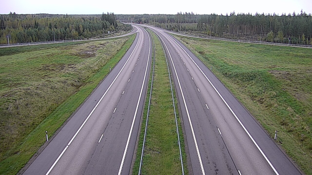 Weather Camera Image Road 7 Virolahti, Saarasjärvi, Virolahti, Kymenlaakso