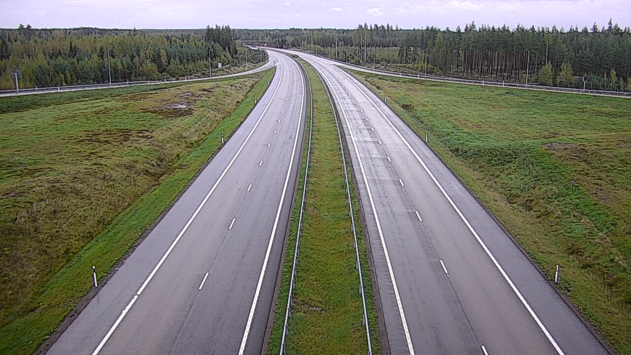 Weather Camera Image Road 7 Virolahti, Saarasjärvi, Virolahti, Kymenlaakso