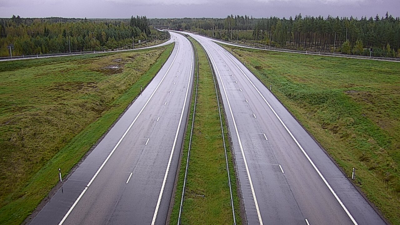 Weather Camera Image Road 7 Virolahti, Saarasjärvi, Virolahti, Kymenlaakso
