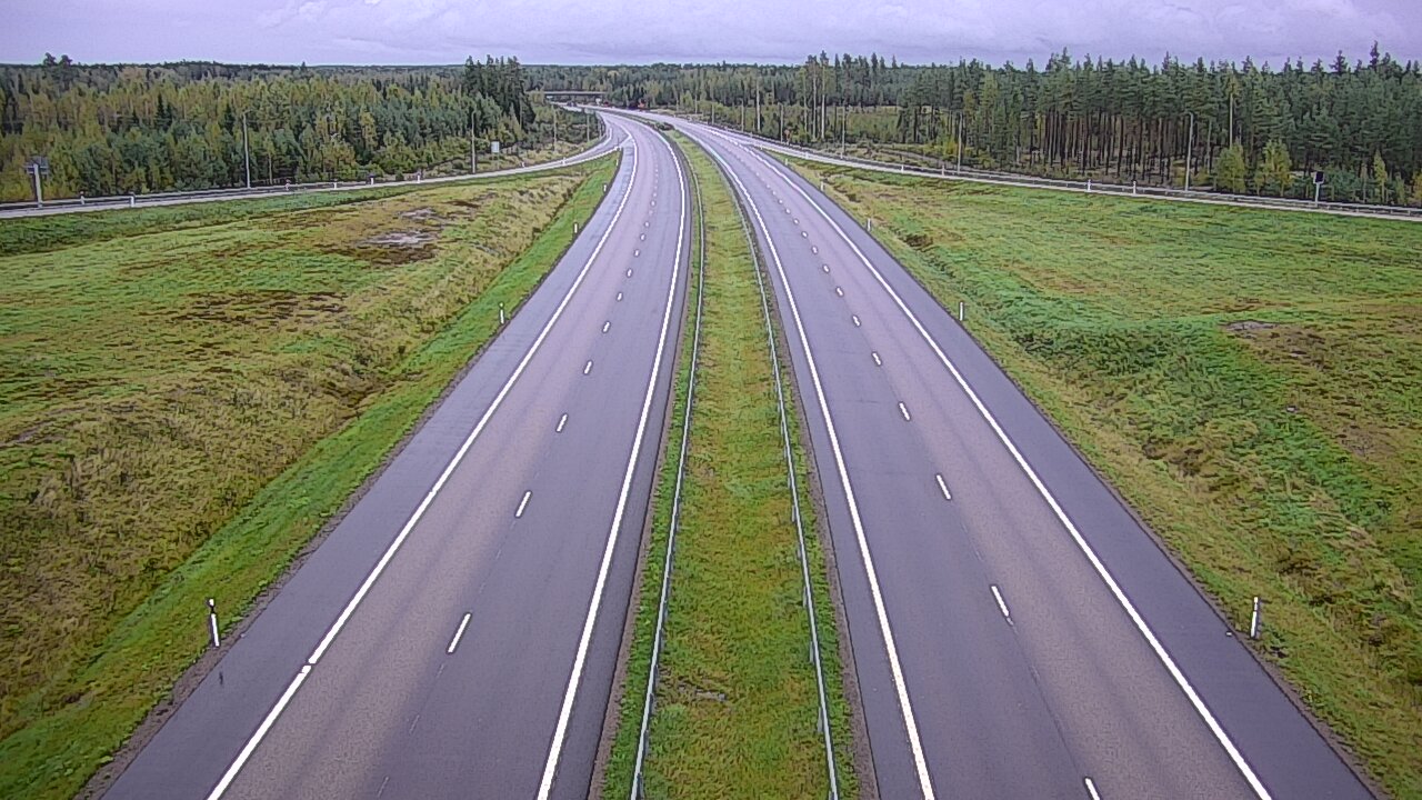 Weather Camera Image Road 7 Virolahti, Saarasjärvi, Virolahti, Kymenlaakso