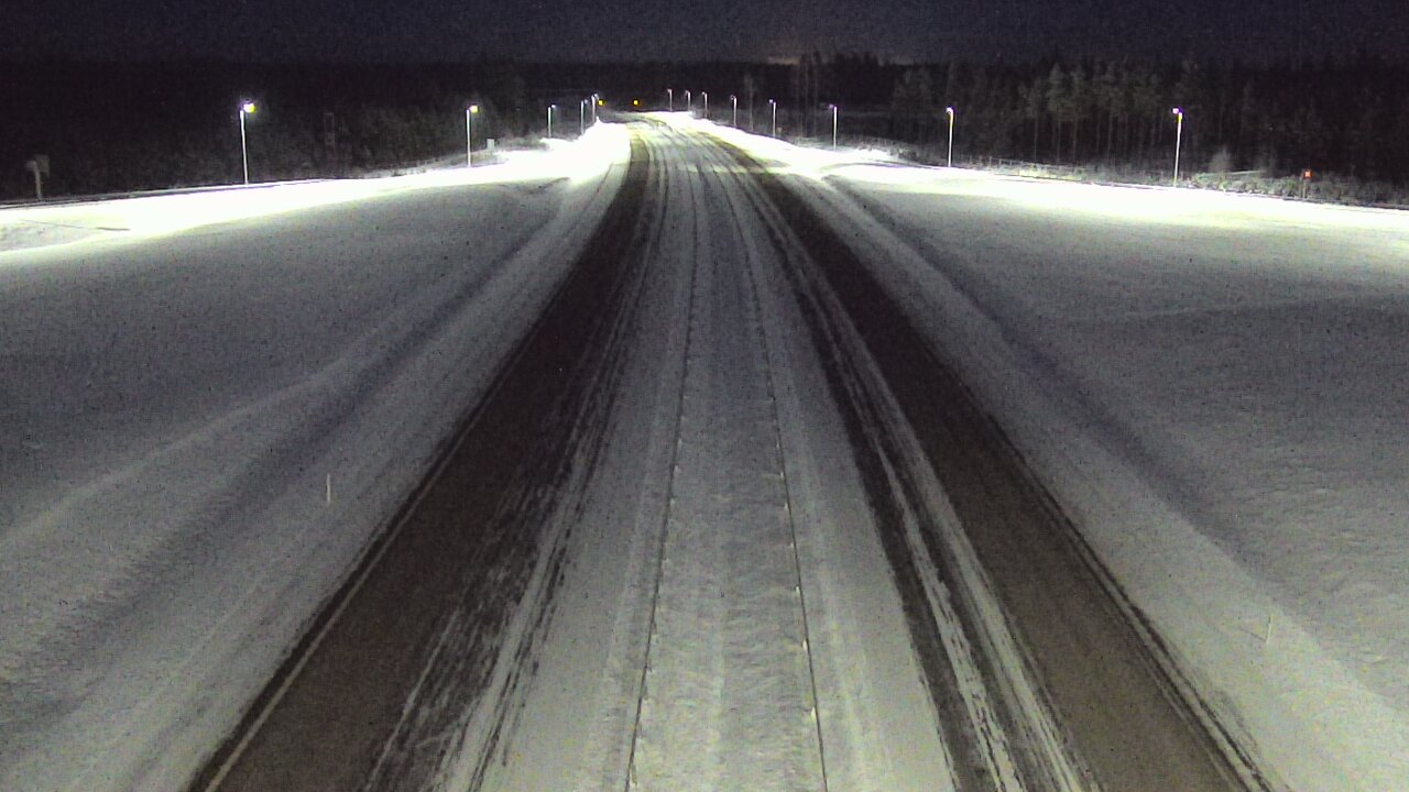 Weather Camera Image Väg 7 Vederlax, Saarasjärvi, Virolahti, Kymenlaakso