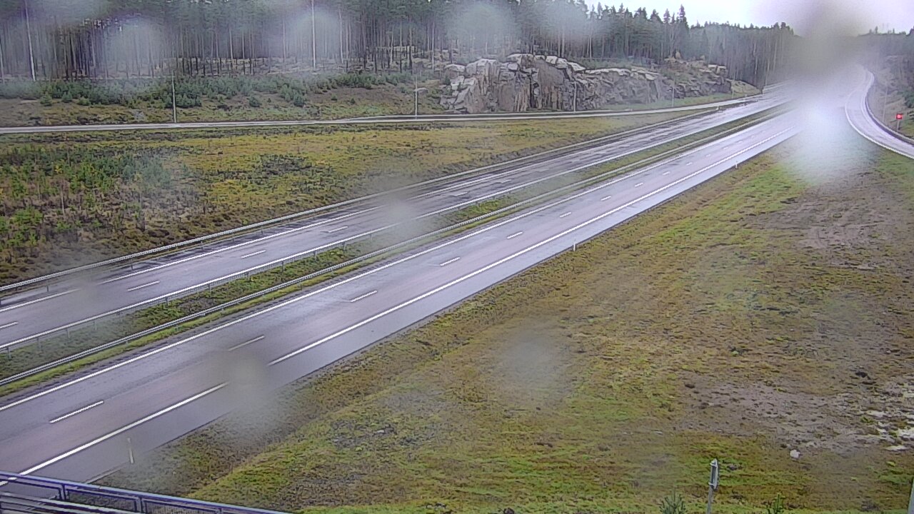 Weather Camera Image Väg 7 Vederlax, Kattilainen, Virolahti, Kymenlaakso