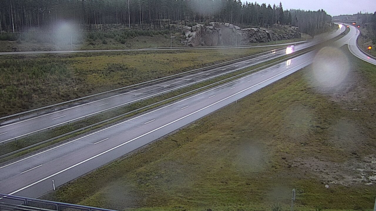 Weather Camera Image Väg 7 Vederlax, Kattilainen, Virolahti, Kymenlaakso