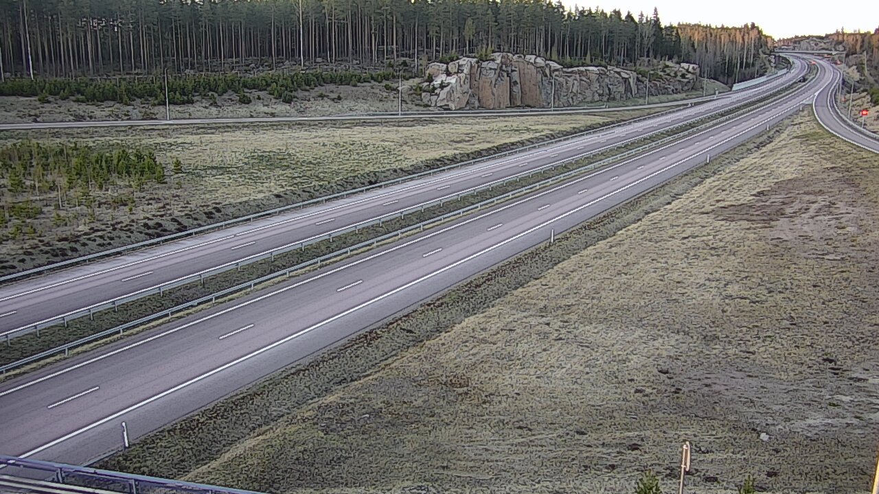 Weather Camera Image Road 7 Virolahti, Kattilainen, Virolahti, Kymenlaakso