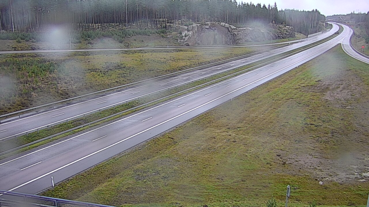 Weather Camera Image Väg 7 Vederlax, Kattilainen, Virolahti, Kymenlaakso