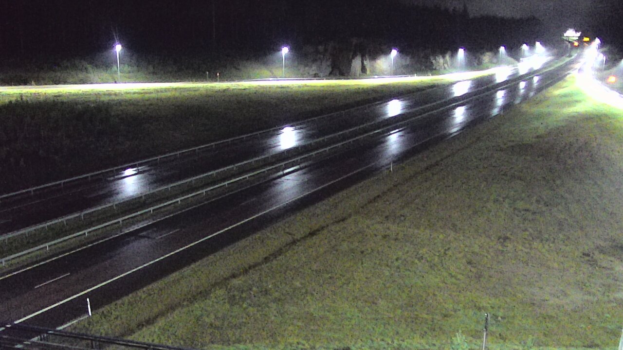 Weather Camera Image Väg 7 Vederlax, Kattilainen, Virolahti, Kymenlaakso