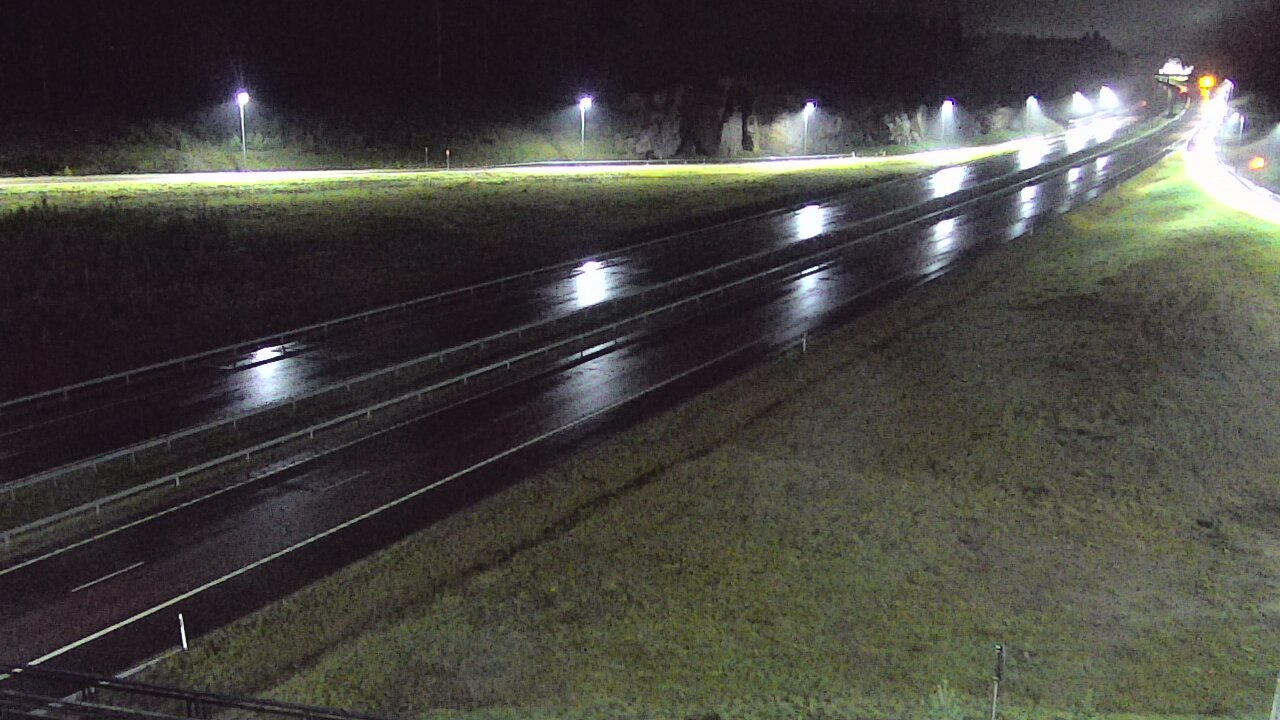 Weather Camera Image Väg 7 Vederlax, Kattilainen, Virolahti, Kymenlaakso