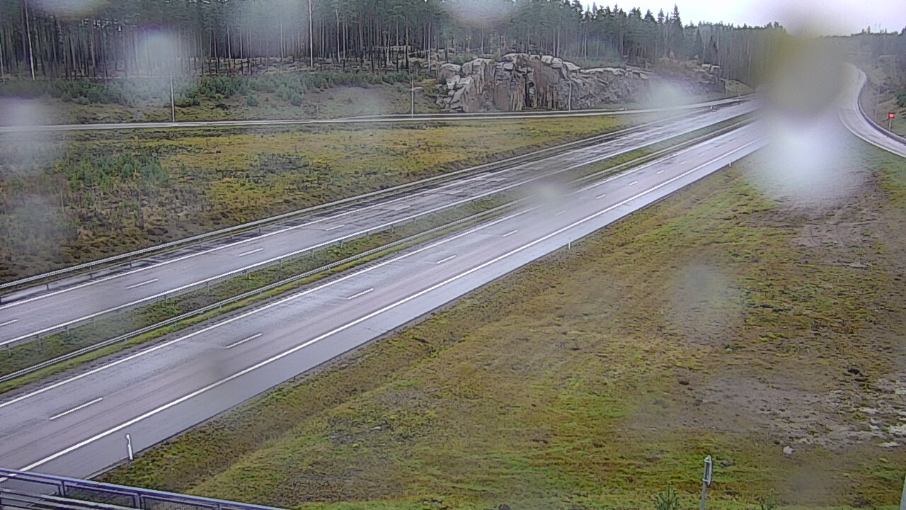 Weather Camera Image Väg 7 Vederlax, Kattilainen, Virolahti, Kymenlaakso