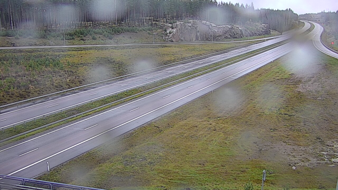 Weather Camera Image Väg 7 Vederlax, Kattilainen, Virolahti, Kymenlaakso