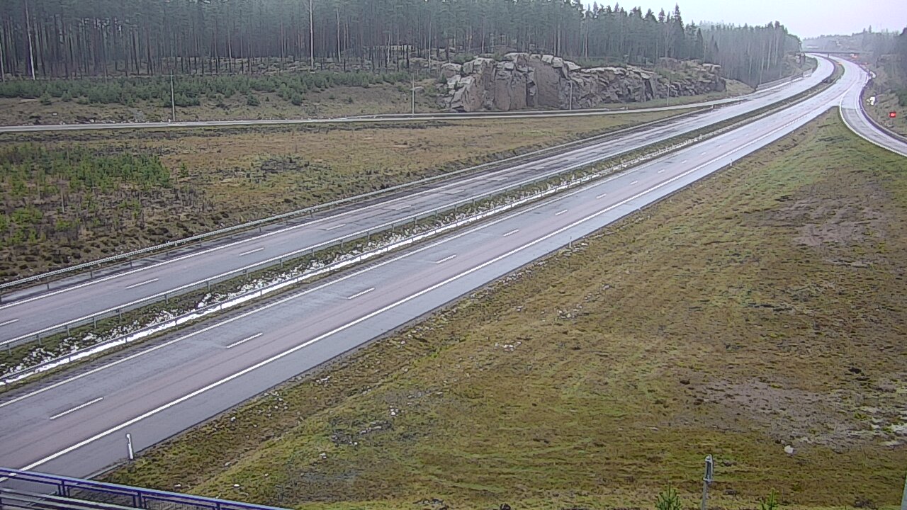 Weather Camera Image Väg 7 Vederlax, Kattilainen, Virolahti, Kymenlaakso