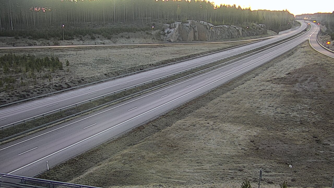 Weather Camera Image Road 7 Virolahti, Kattilainen, Virolahti, Kymenlaakso