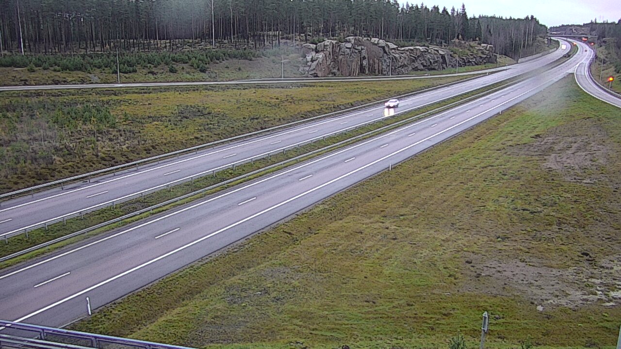 Weather Camera Image Väg 7 Vederlax, Kattilainen, Virolahti, Kymenlaakso