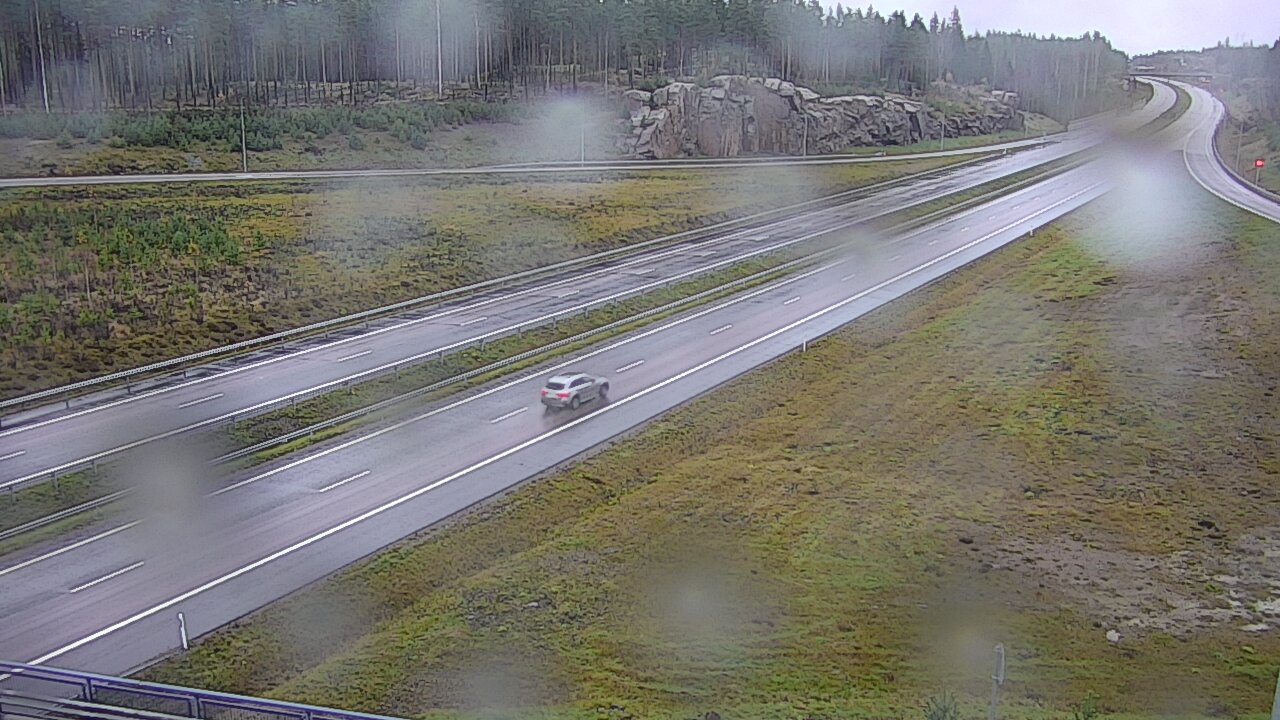 Weather Camera Image Väg 7 Vederlax, Kattilainen, Virolahti, Kymenlaakso