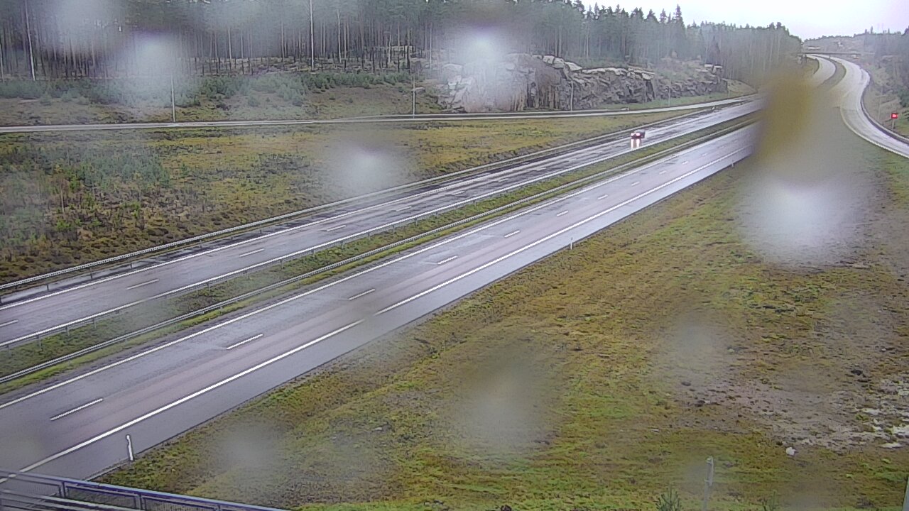 Weather Camera Image Väg 7 Vederlax, Kattilainen, Virolahti, Kymenlaakso