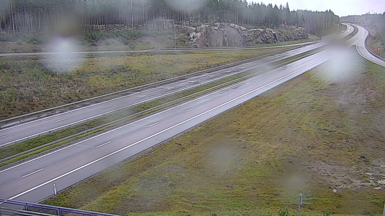 Weather Camera Image Väg 7 Vederlax, Kattilainen, Virolahti, Kymenlaakso