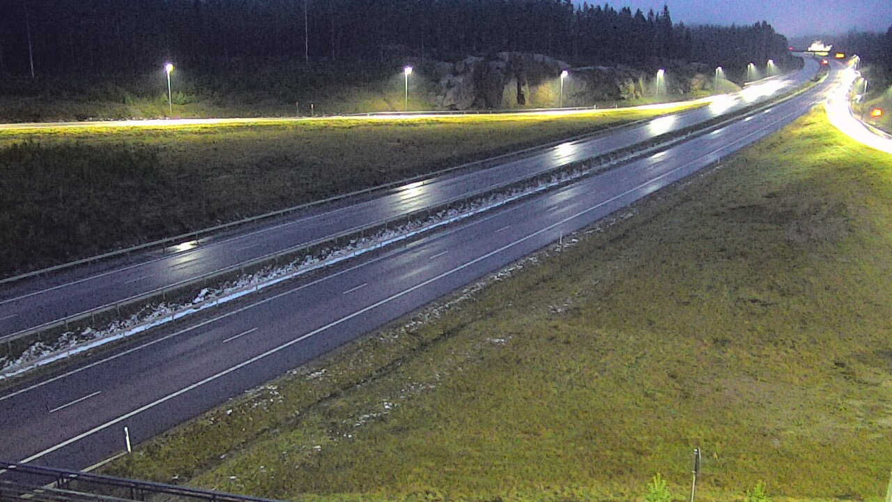 Weather Camera Image Väg 7 Vederlax, Kattilainen, Virolahti, Kymenlaakso