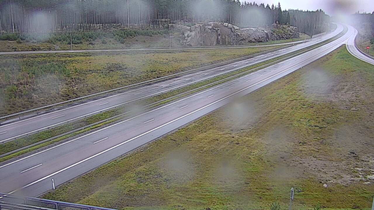 Weather Camera Image Väg 7 Vederlax, Kattilainen, Virolahti, Kymenlaakso