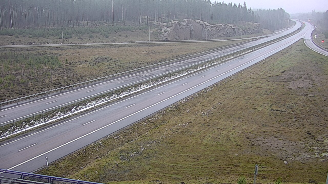 Weather Camera Image Väg 7 Vederlax, Kattilainen, Virolahti, Kymenlaakso