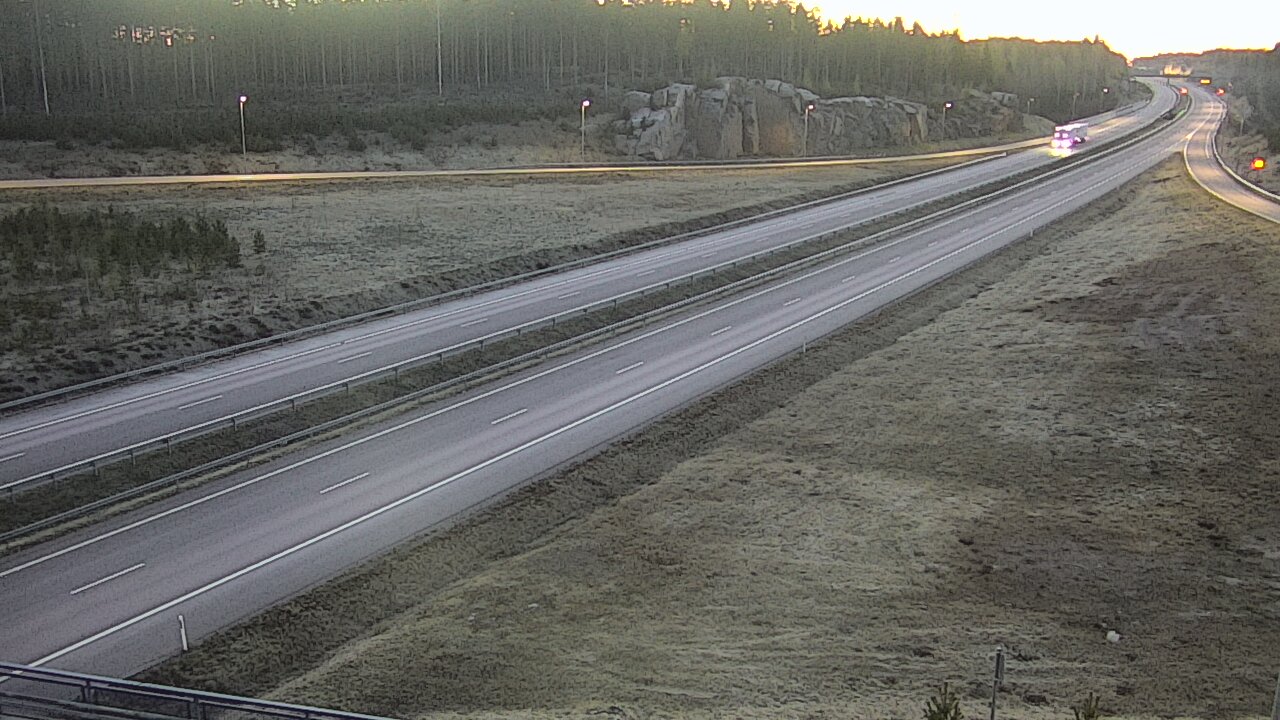 Weather Camera Image Road 7 Virolahti, Kattilainen, Virolahti, Kymenlaakso