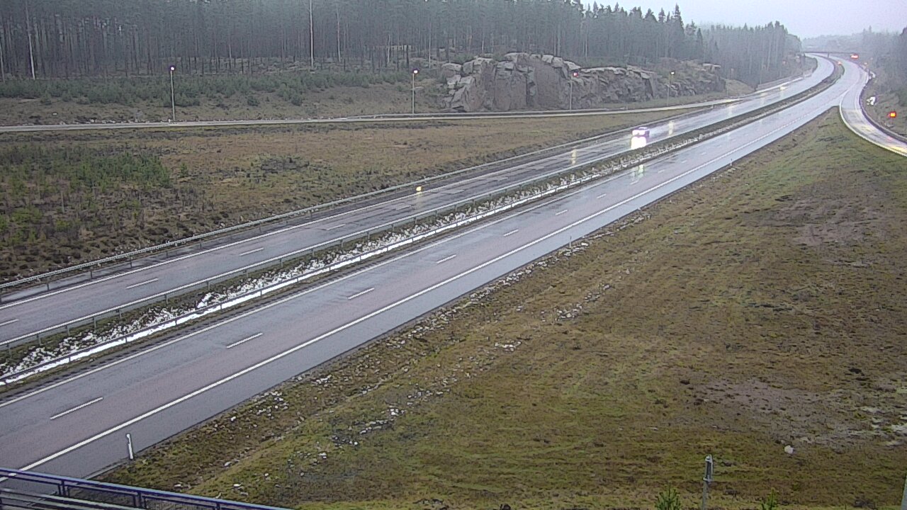 Weather Camera Image Väg 7 Vederlax, Kattilainen, Virolahti, Kymenlaakso