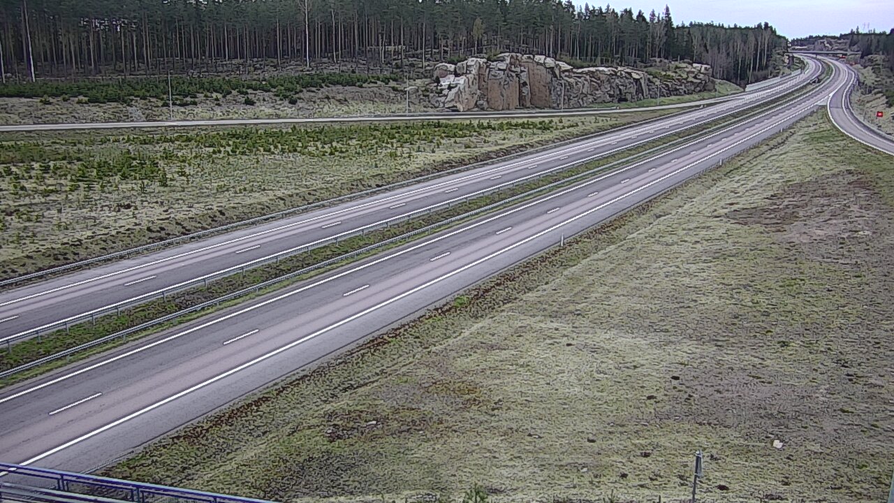 Weather Camera Image Väg 7 Vederlax, Kattilainen, Virolahti, Kymenlaakso