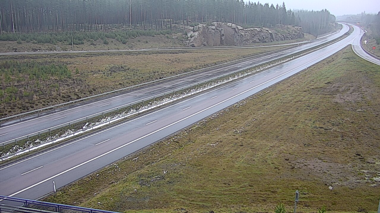 Weather Camera Image Väg 7 Vederlax, Kattilainen, Virolahti, Kymenlaakso