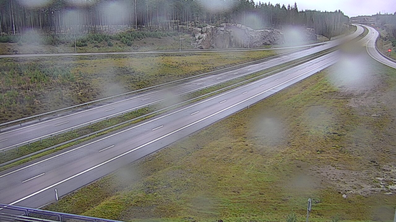 Weather Camera Image Väg 7 Vederlax, Kattilainen, Virolahti, Kymenlaakso