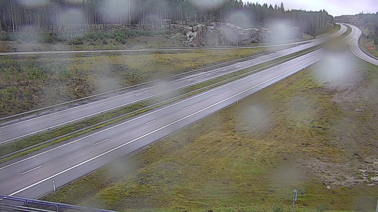 Weather Camera Image Väg 7 Vederlax, Kattilainen, Virolahti, Kymenlaakso