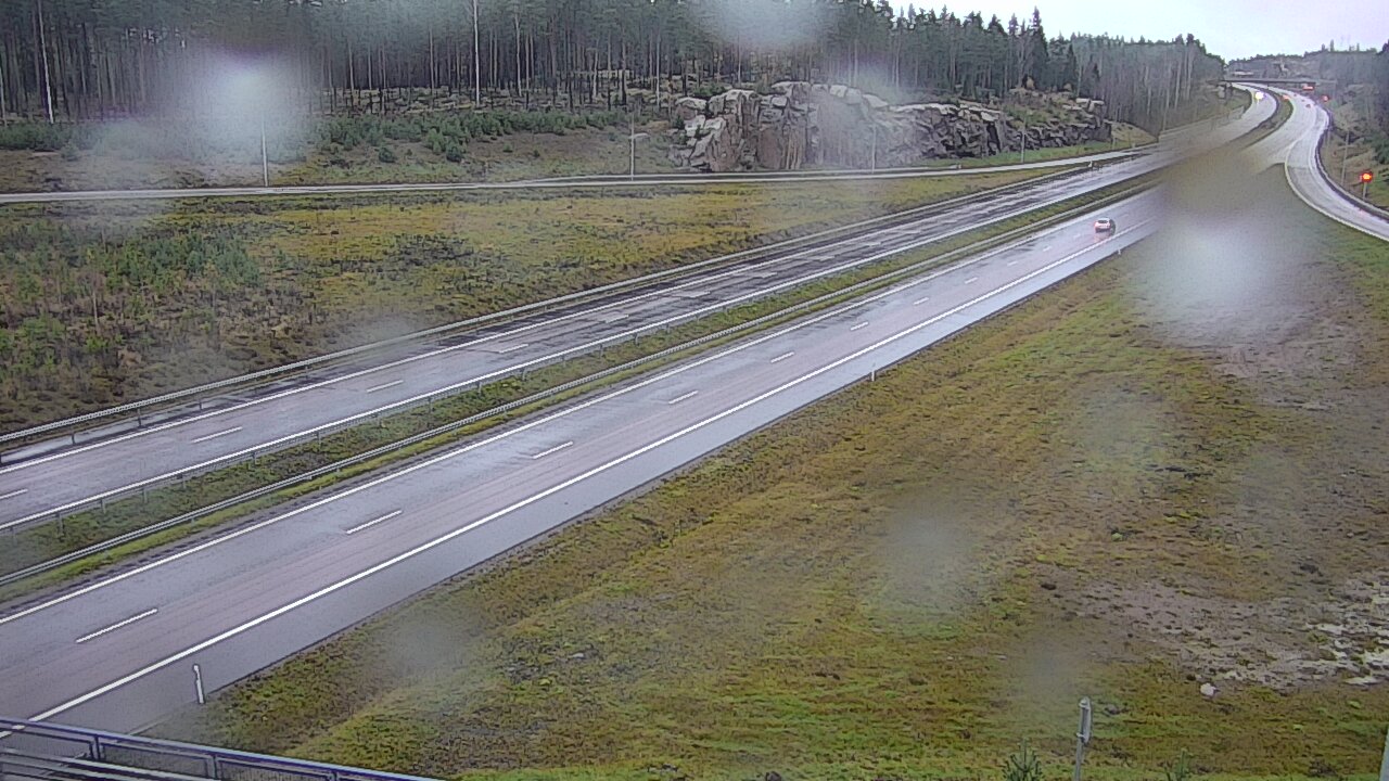 Weather Camera Image Väg 7 Vederlax, Kattilainen, Virolahti, Kymenlaakso