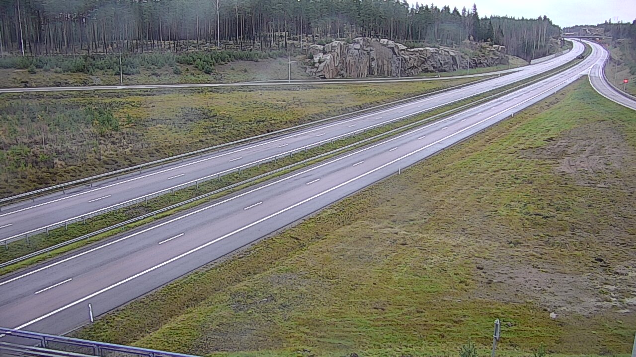 Weather Camera Image Väg 7 Vederlax, Kattilainen, Virolahti, Kymenlaakso
