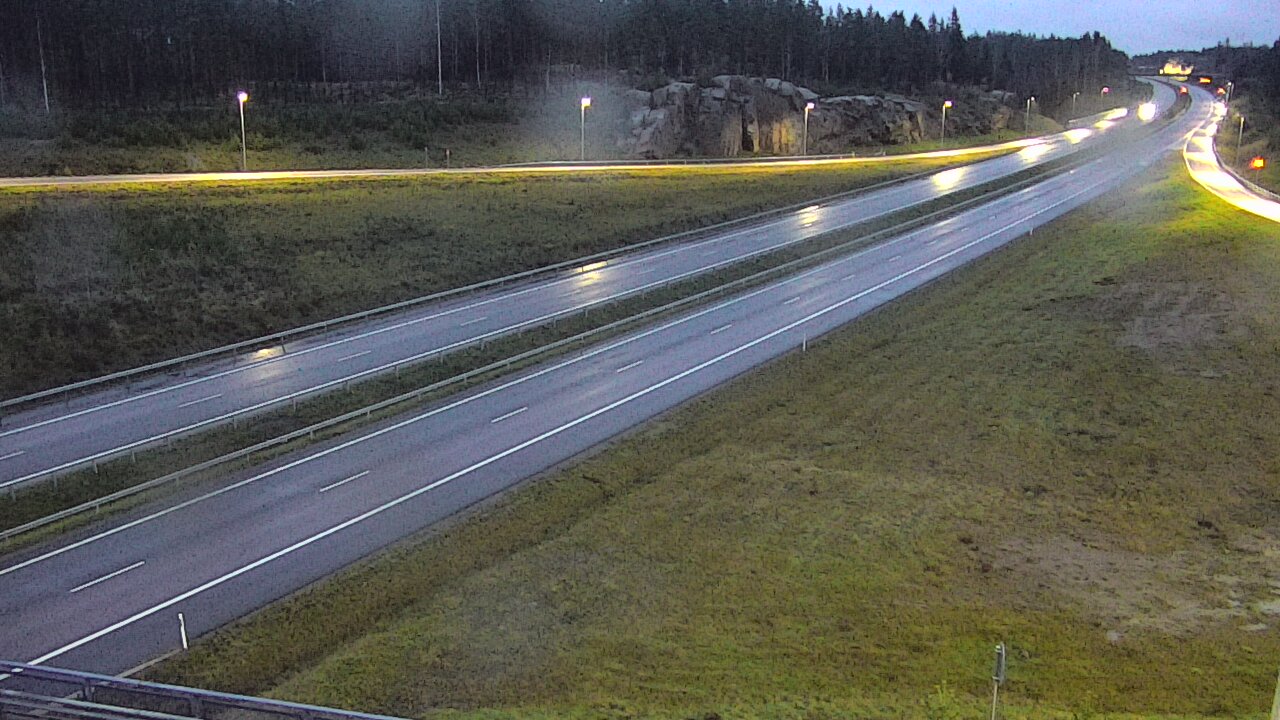 Weather Camera Image Väg 7 Vederlax, Kattilainen, Virolahti, Kymenlaakso