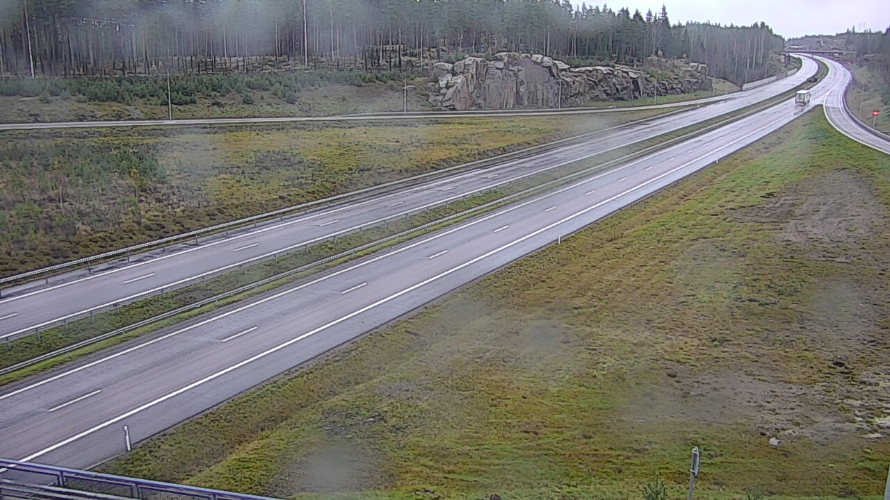 Weather Camera Image Väg 7 Vederlax, Kattilainen, Virolahti, Kymenlaakso