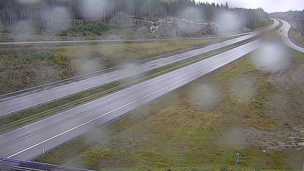 Weather Camera Image Väg 7 Vederlax, Kattilainen, Virolahti, Kymenlaakso
