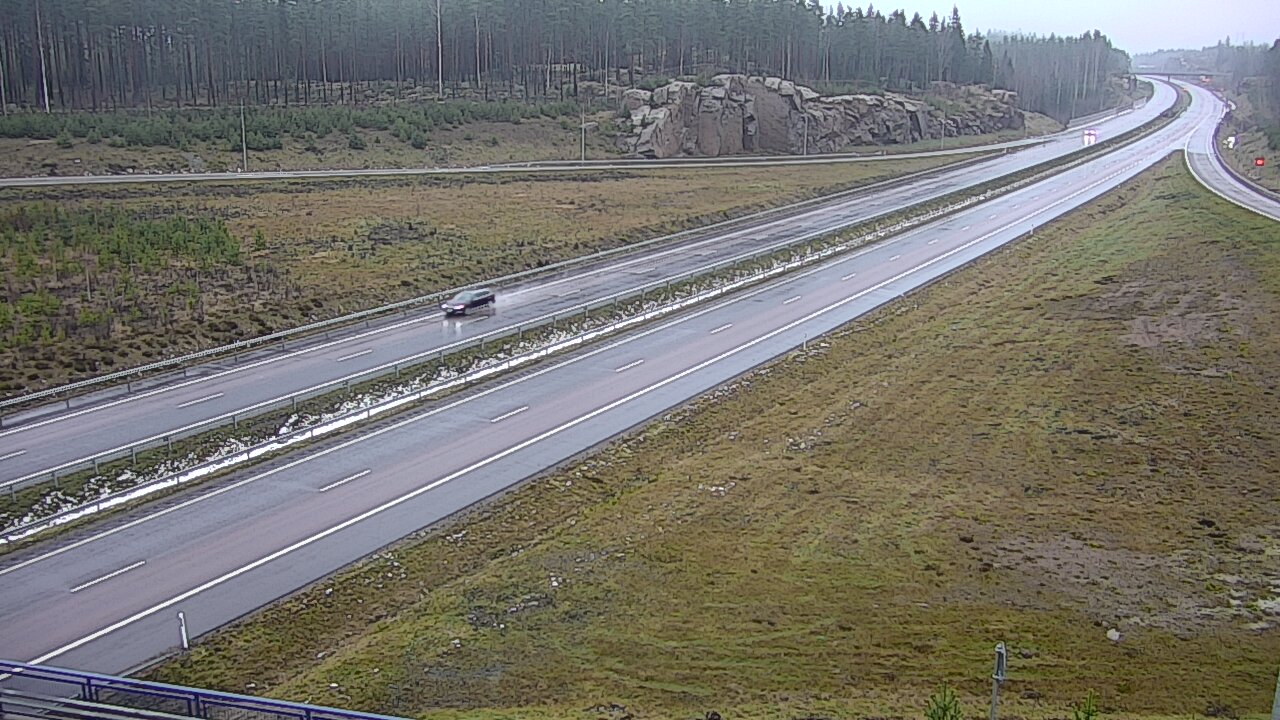 Weather Camera Image Väg 7 Vederlax, Kattilainen, Virolahti, Kymenlaakso