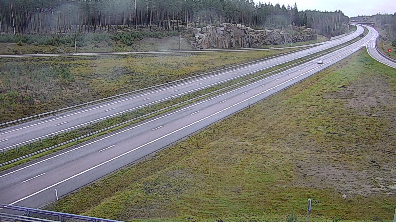 Weather Camera Image Väg 7 Vederlax, Kattilainen, Virolahti, Kymenlaakso