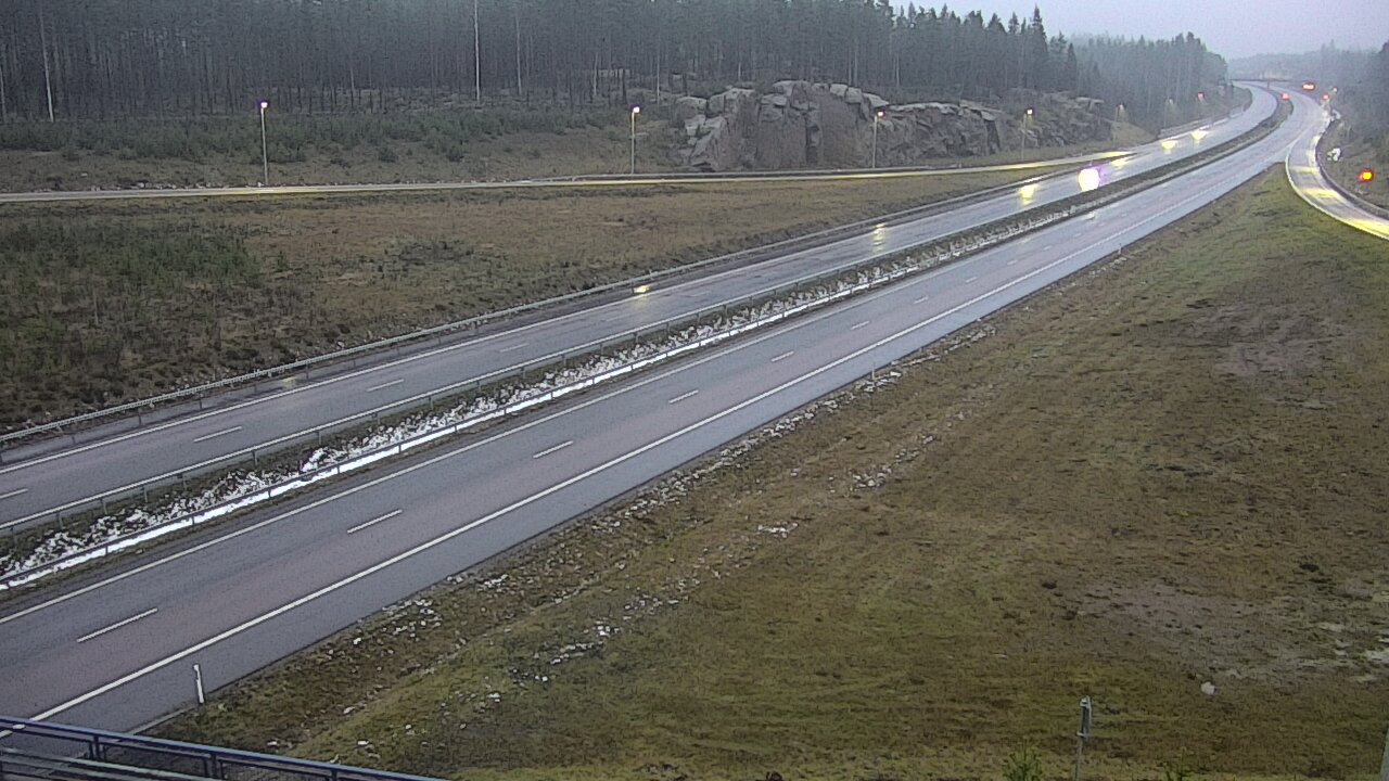 Weather Camera Image Väg 7 Vederlax, Kattilainen, Virolahti, Kymenlaakso
