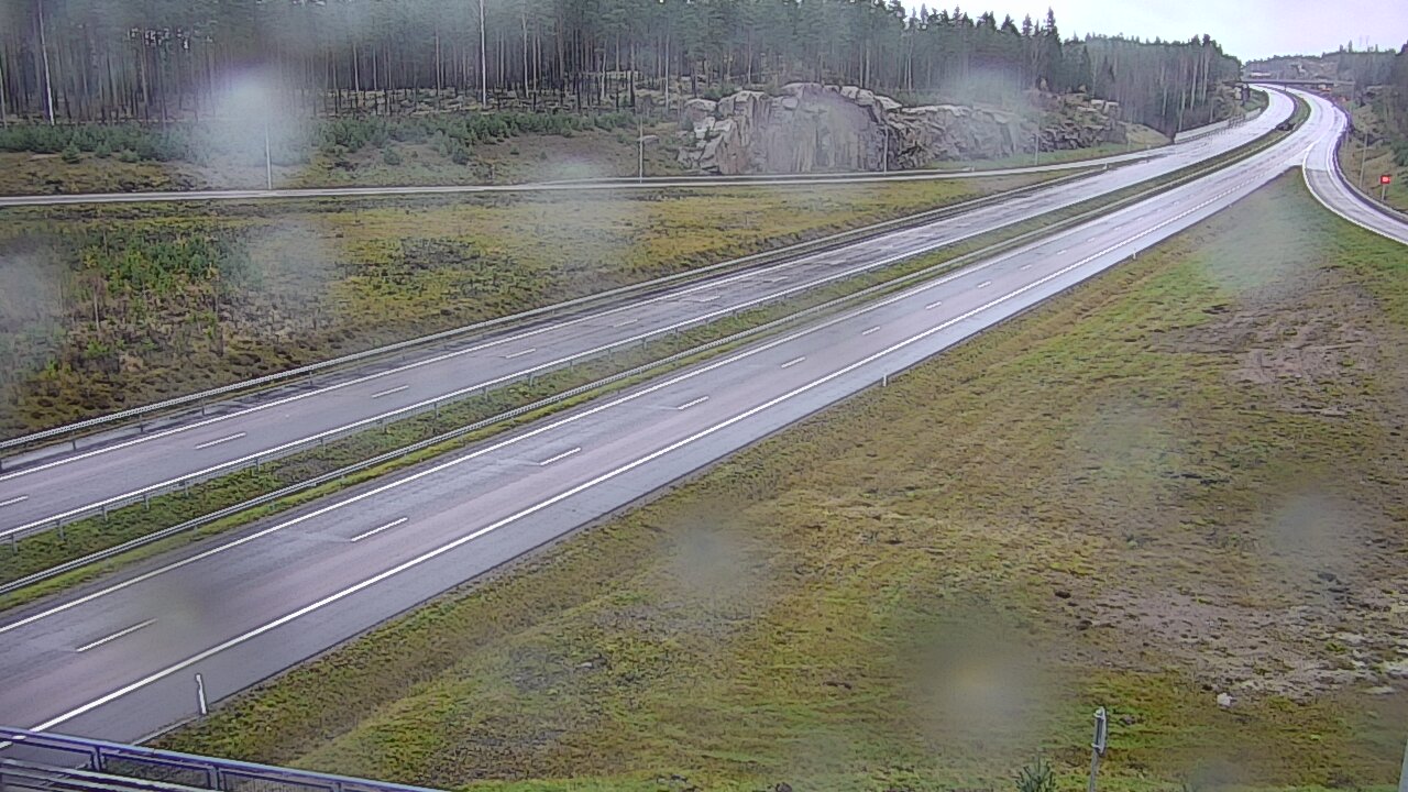 Weather Camera Image Väg 7 Vederlax, Kattilainen, Virolahti, Kymenlaakso