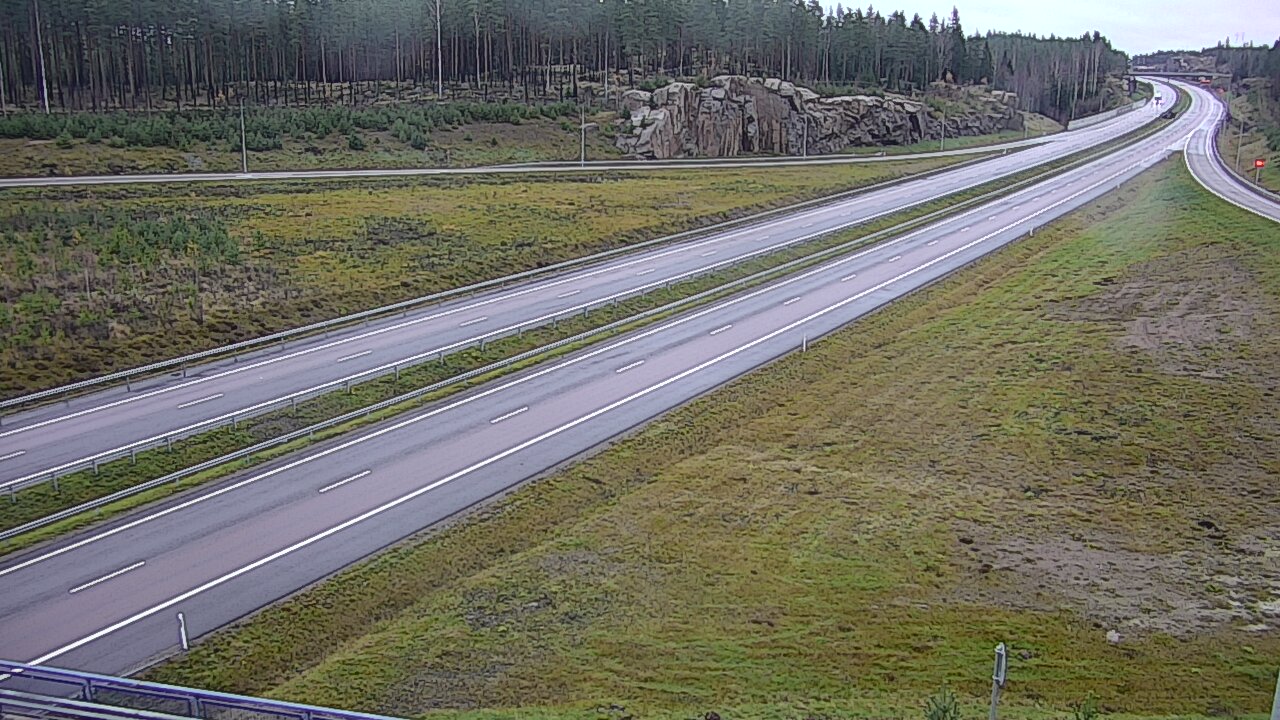 Weather Camera Image Väg 7 Vederlax, Kattilainen, Virolahti, Kymenlaakso