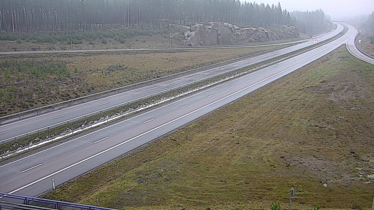 Weather Camera Image Väg 7 Vederlax, Kattilainen, Virolahti, Kymenlaakso