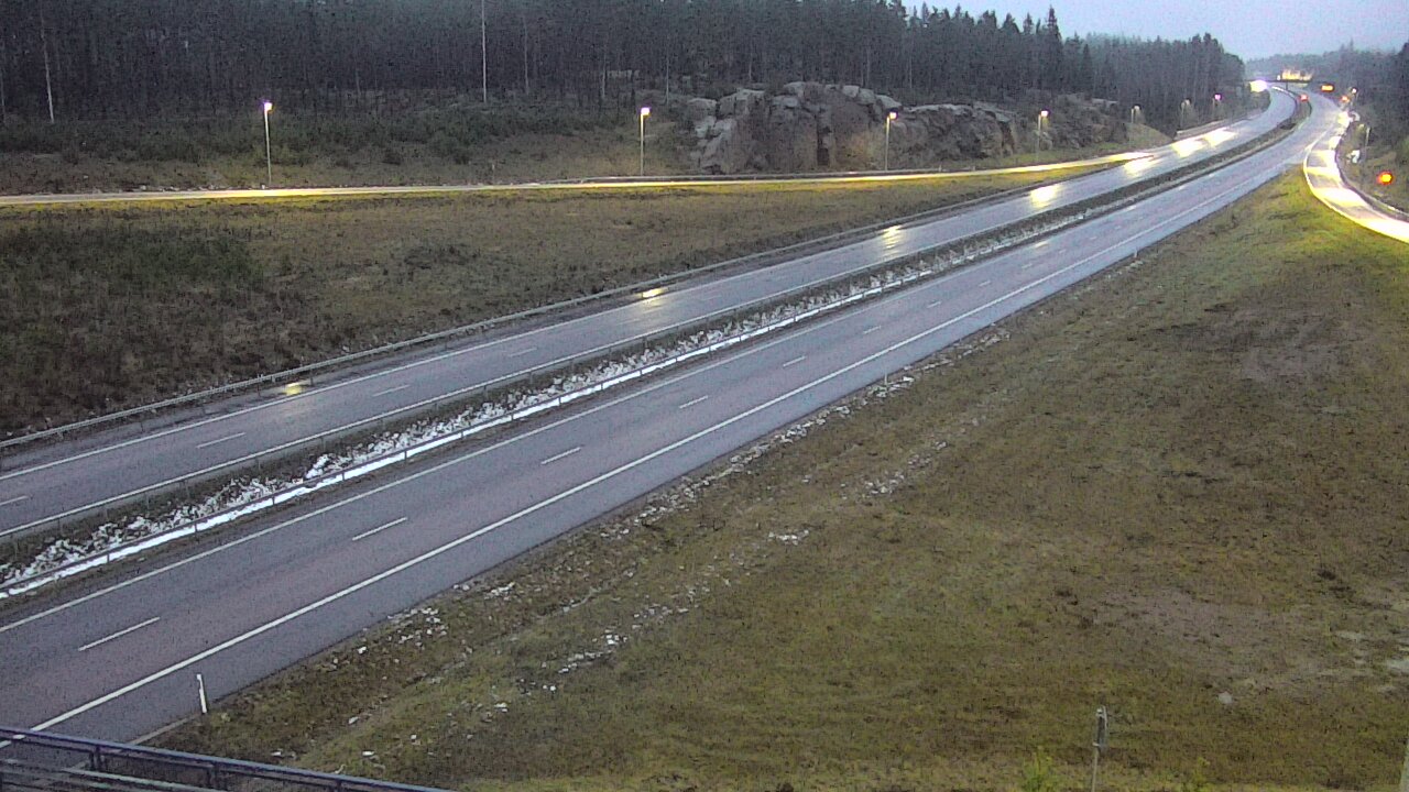 Weather Camera Image Väg 7 Vederlax, Kattilainen, Virolahti, Kymenlaakso