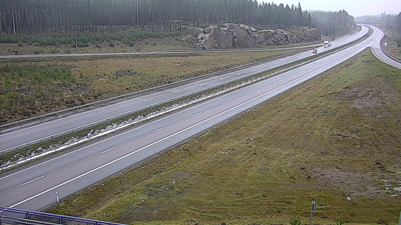 Weather Camera Image Väg 7 Vederlax, Kattilainen, Virolahti, Kymenlaakso
