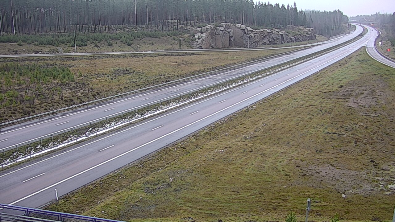 Weather Camera Image Väg 7 Vederlax, Kattilainen, Virolahti, Kymenlaakso