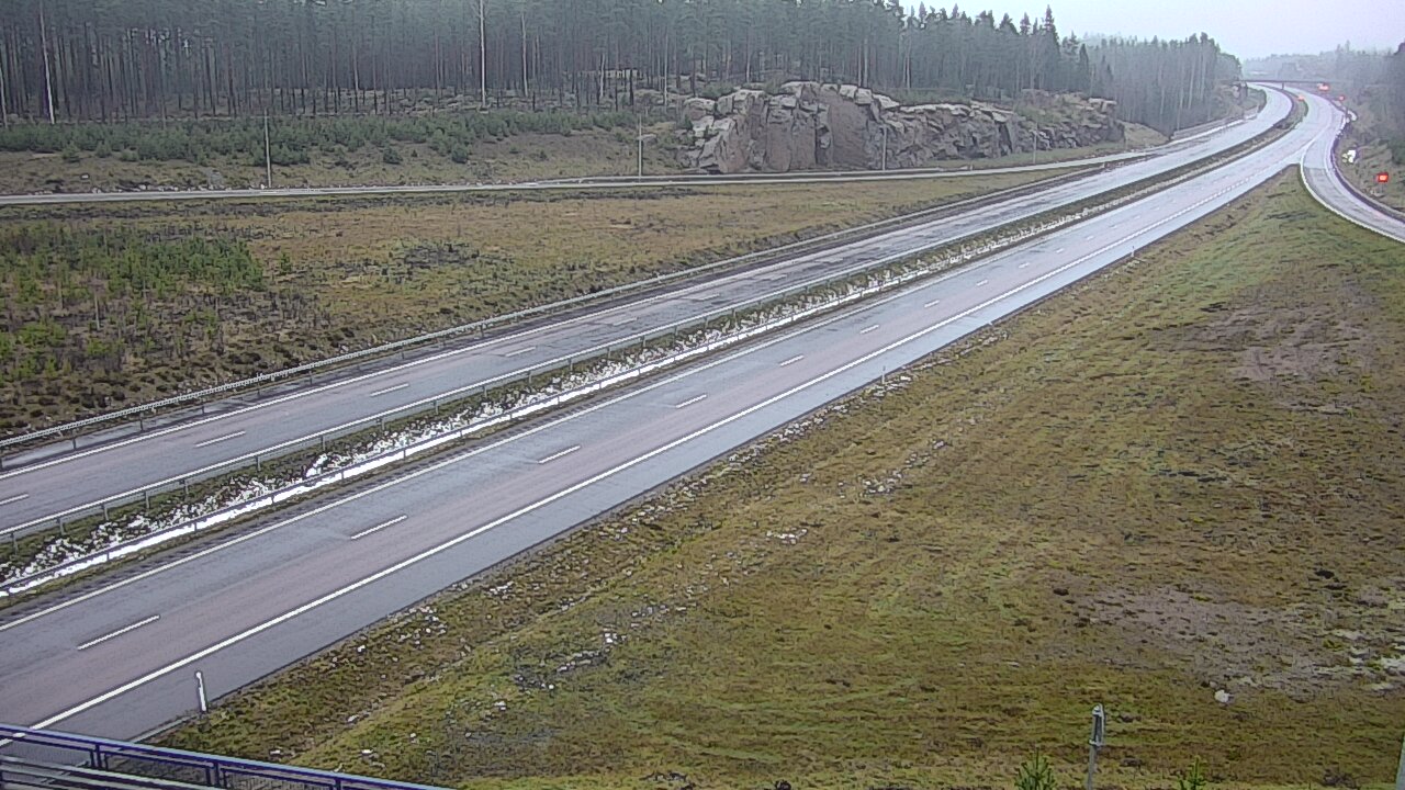 Weather Camera Image Väg 7 Vederlax, Kattilainen, Virolahti, Kymenlaakso