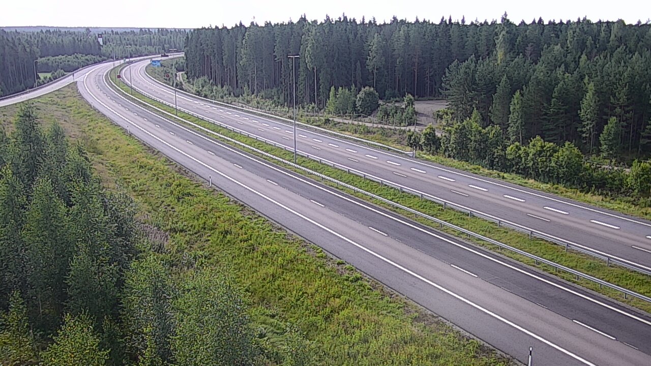 Weather Camera Image Road 7 Virolahti, Vaalimaa, Lappeenrannantie, Virolahti, Kymenlaakso
