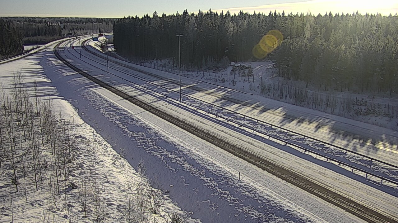 Weather Camera Image Road 7 Virolahti, Vaalimaa, Lappeenrannantie, Virolahti, Kymenlaakso