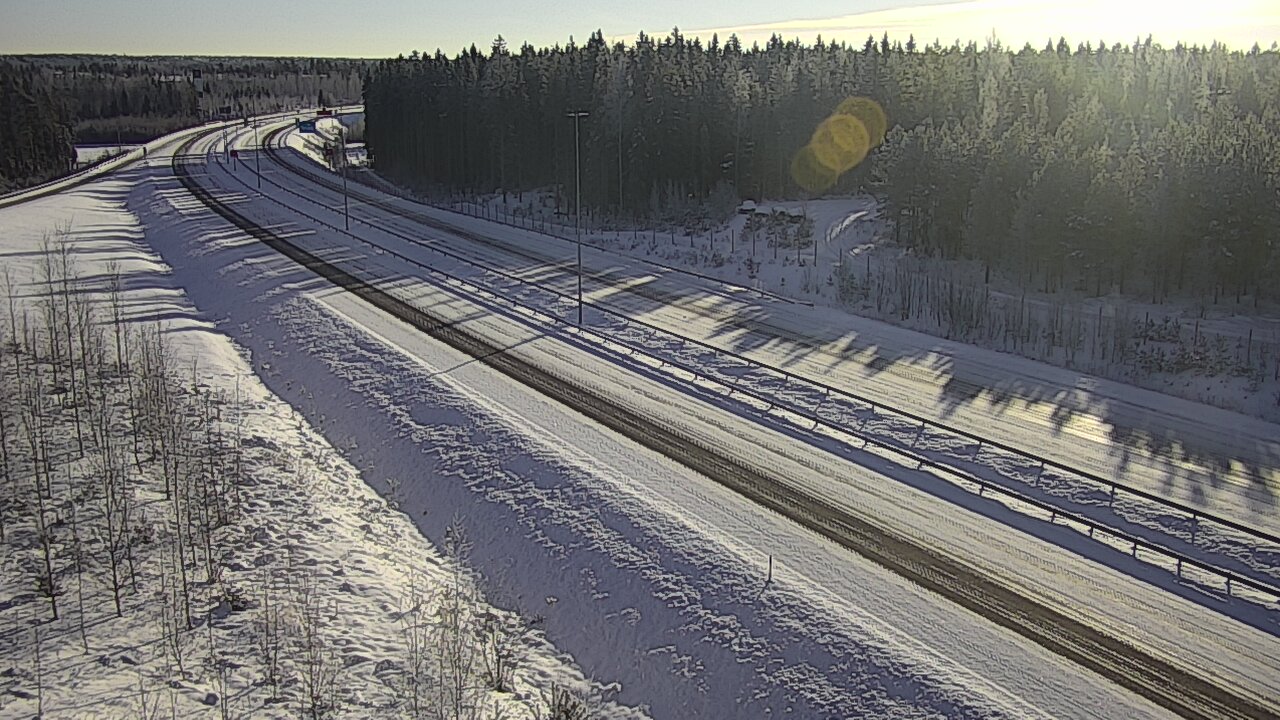 Weather Camera Image Road 7 Virolahti, Vaalimaa, Lappeenrannantie, Virolahti, Kymenlaakso