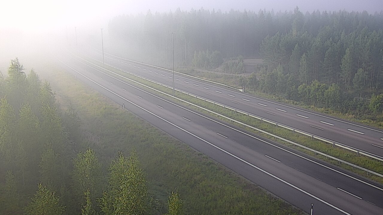 Weather Camera Image Road 7 Virolahti, Vaalimaa, Lappeenrannantie, Virolahti, Kymenlaakso