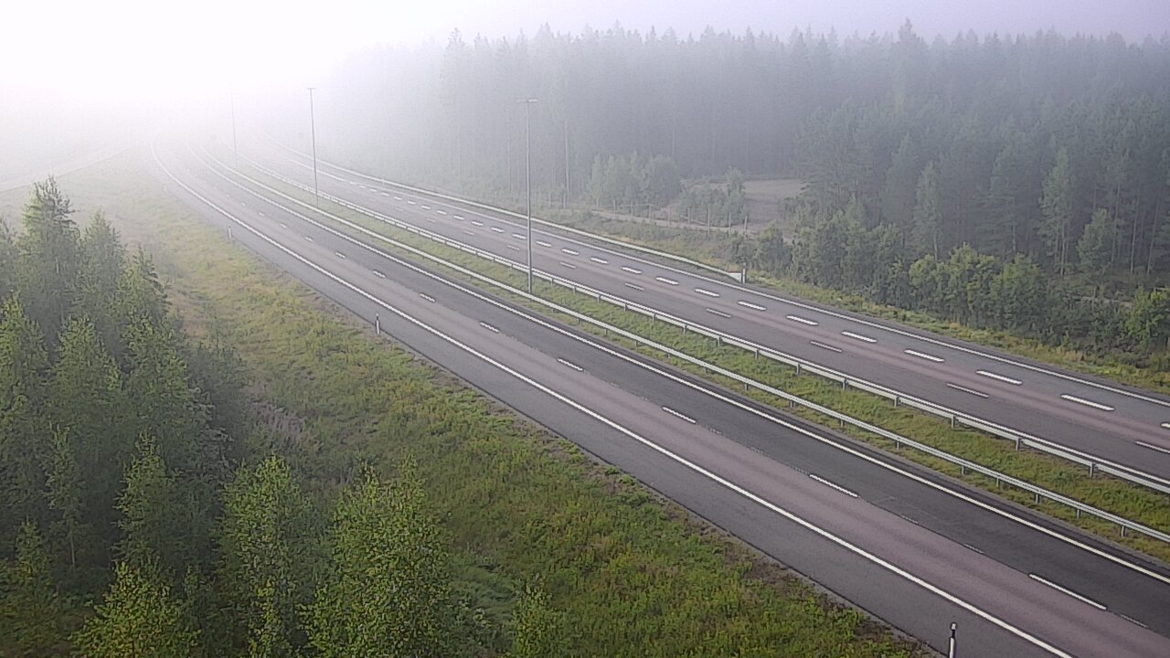 Weather Camera Image Road 7 Virolahti, Vaalimaa, Lappeenrannantie, Virolahti, Kymenlaakso
