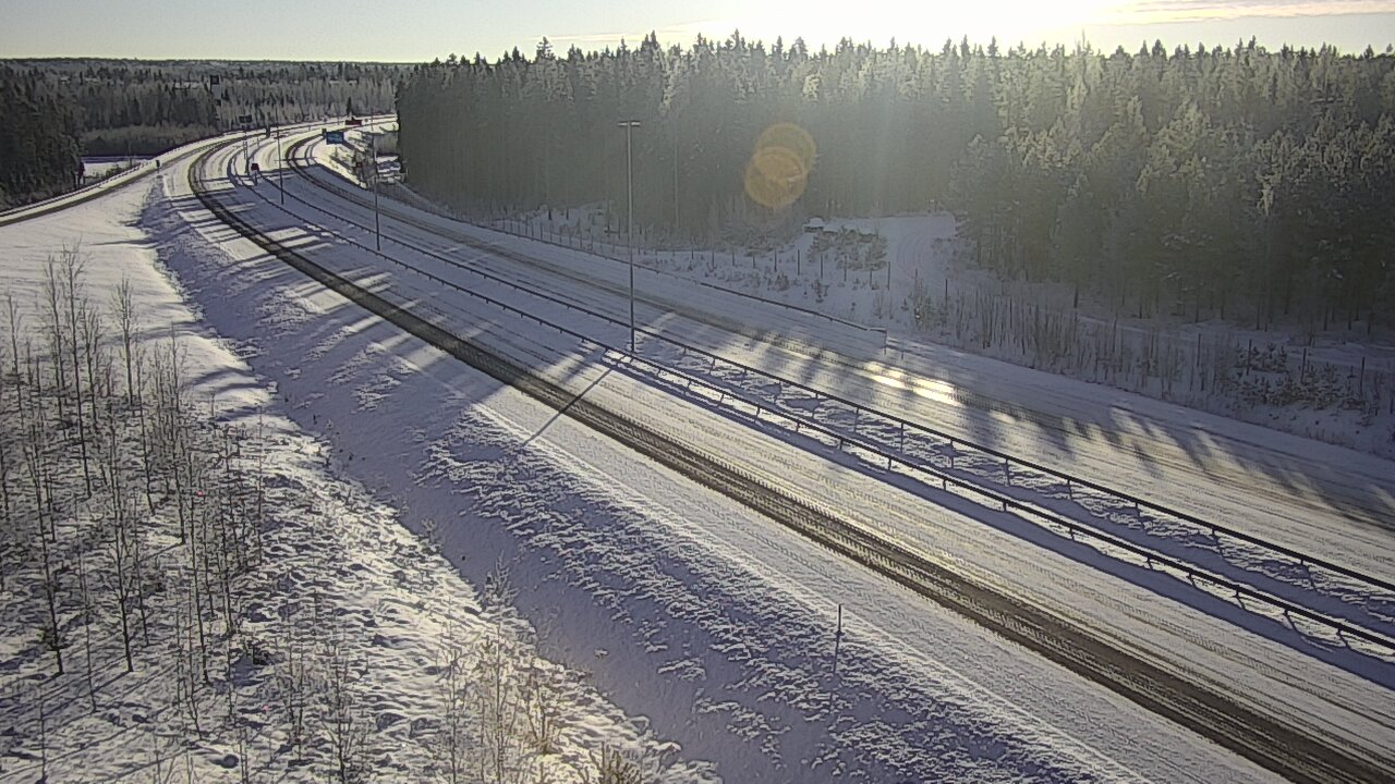 Weather Camera Image Road 7 Virolahti, Vaalimaa, Lappeenrannantie, Virolahti, Kymenlaakso