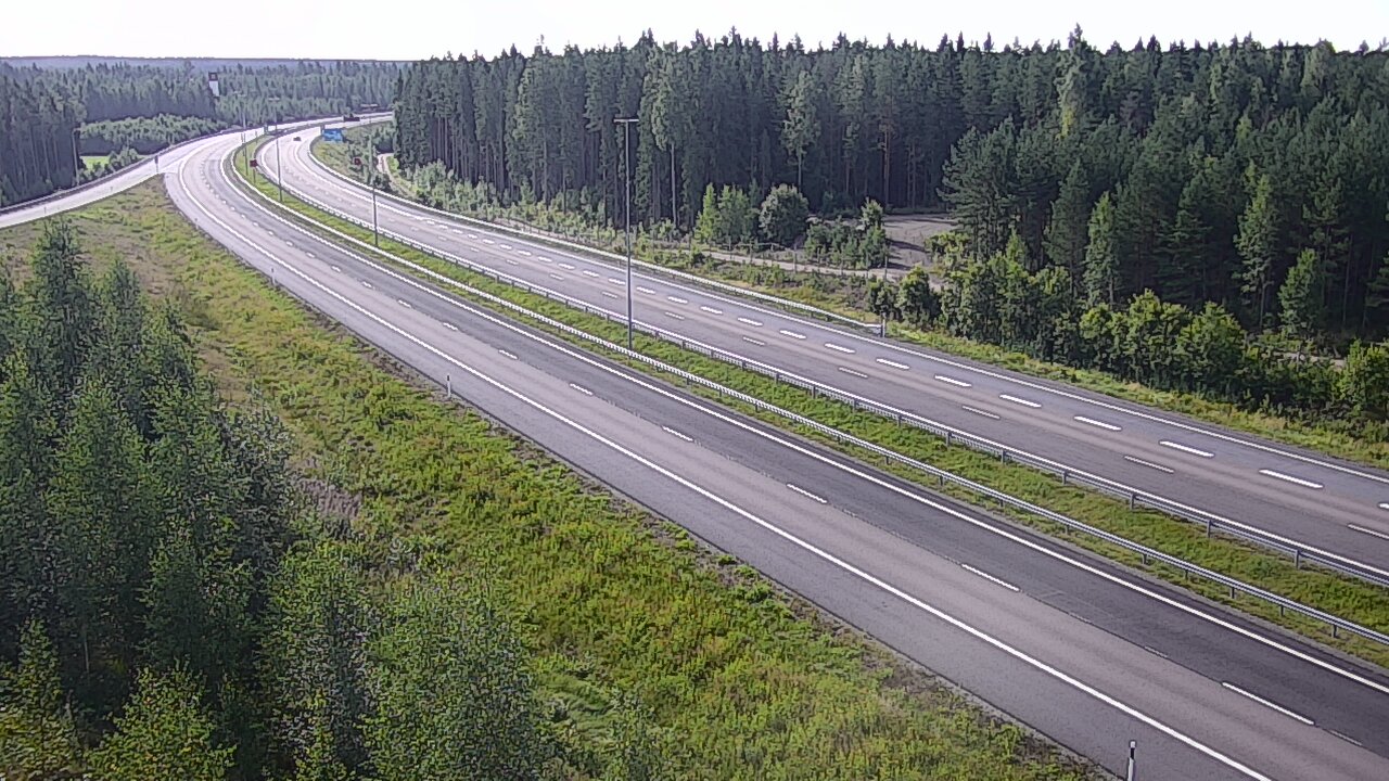 Weather Camera Image Road 7 Virolahti, Vaalimaa, Lappeenrannantie, Virolahti, Kymenlaakso